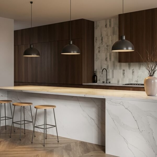 Calacatta Abezzo Quartz | Marble-Look Countertops & Surfaces