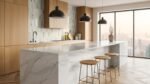 Blanca Statuarietto MSI Q Quartz | White Quartz for Kitchen & Bath