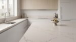 Cambria Beckington Quartz | Gray & Tan Veined Countertops