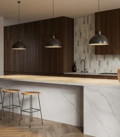 Calacatta Abezzo Quartz | Marble-Look Countertops & Surfaces